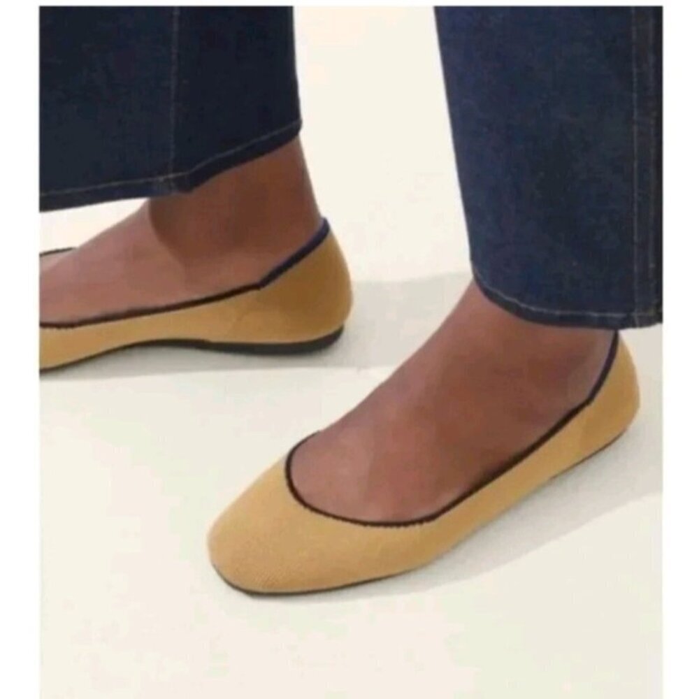 ROTHY’S Chai The Square Flats Limited Edition Retired 9